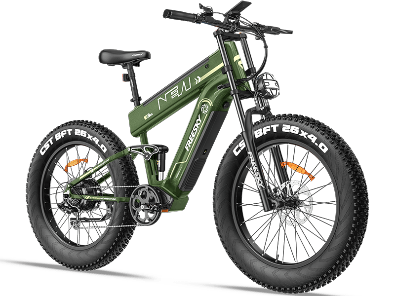 FREESKY eBike EU | Range 257KM Dual Battery 2500W Peak Motor All